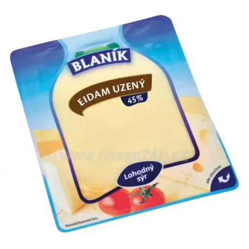 Blaník 100g Eidam Uzený 45% Plátky