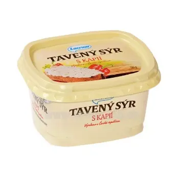 Lacrum Tavený Sýr 180g S Kapií
