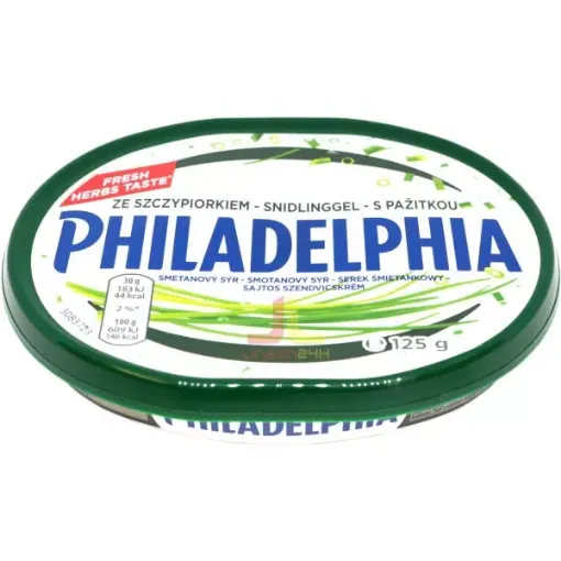 Philadelphia 125g S Pažitkou