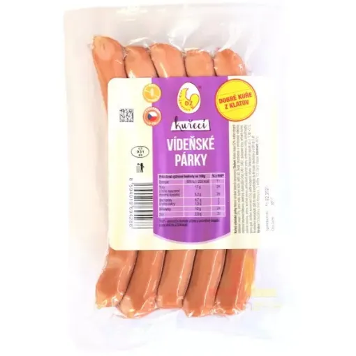 DZ Klatovy 200g Vídeňské Párky