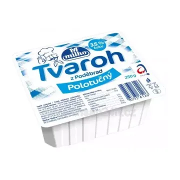 Milko Tvaroh 250g Polotučný