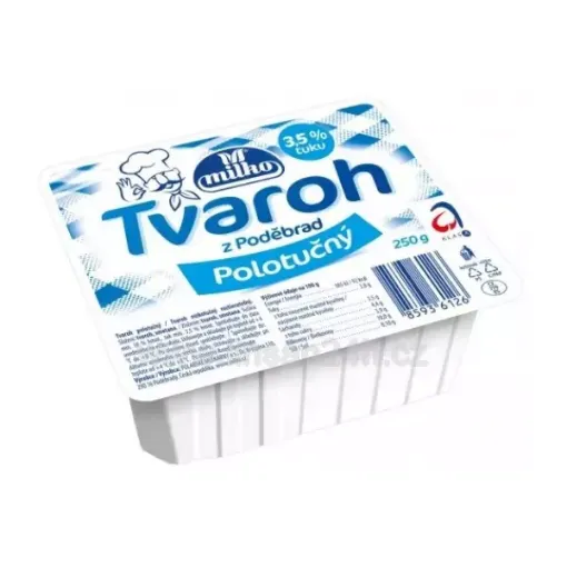 Milko Tvaroh 250g Polotučný