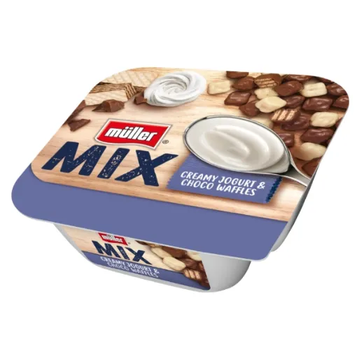 Muller Mix 130g Choco Waffles