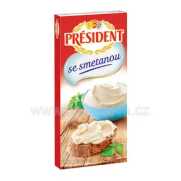 Président 150g Tavený sýr se smetanou