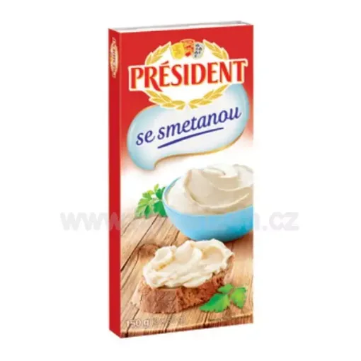 Président 150g Tavený sýr se smetanou