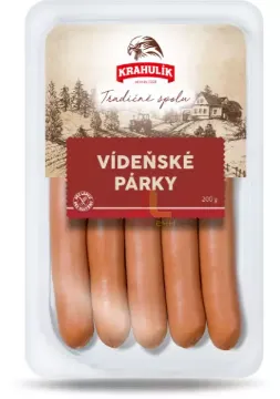 Krahulík 200g Vídeňské Párky