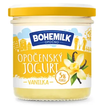 Bohemilk Opočenský Jogurt 150g Vanilka