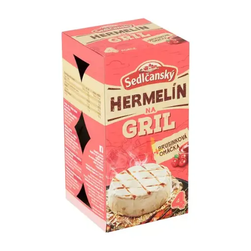 Sedlčanský Hermelín na gril s brusinkami 450g