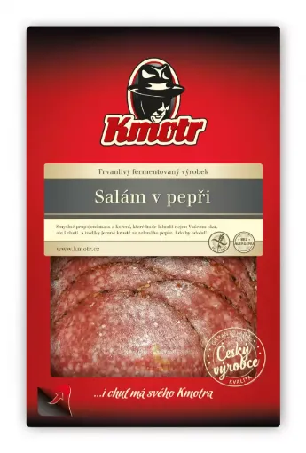 KMOTR 75g Salám v pepři krájený