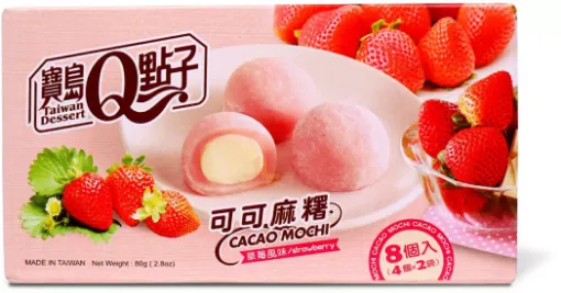 Mochi QBrand 80g Kakao Strawberry