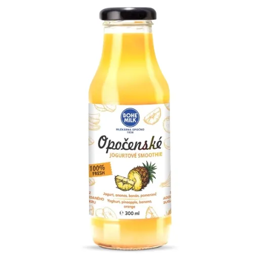 JOGURT SMOOTHIE 300ml Ananas Banán