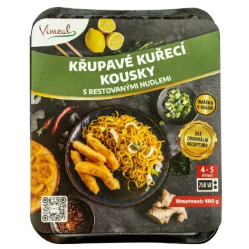 Vimeal 400g CHLAZENÉ Res.nudle s křup kuřecími  kousky