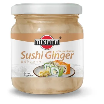 Miyata Nakládaný zázvor 190g Originál - Přírodní(Gung Vang)