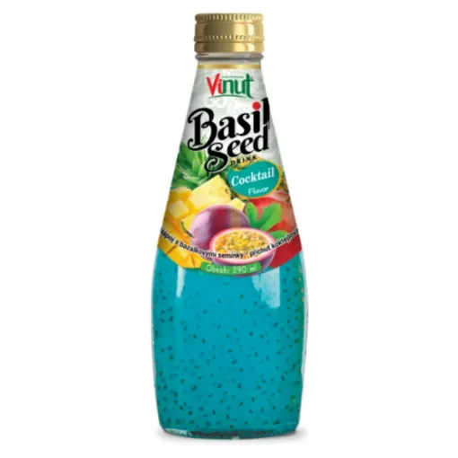 Vinut Nápoj s Bazalkovými Semínky 290ml KOKTEJLOVÁ