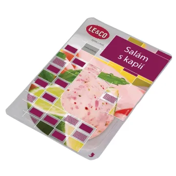 LECO Salám 100g Salám s kapií