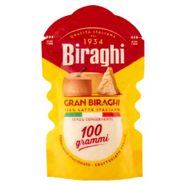 IT. Sýr strouhaný 100g GRANBIRAGHI GRATTUGIATO - BIRAGHI