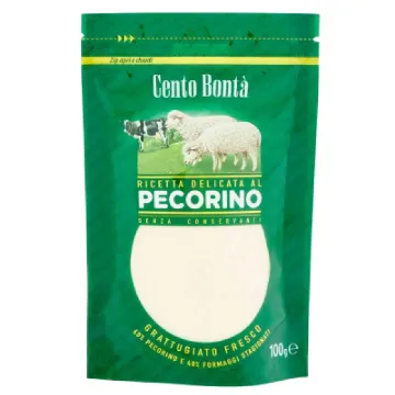 IT. Sýr strouhaný 100g PECORINO GRATTUGIATO - CENTO BONTA