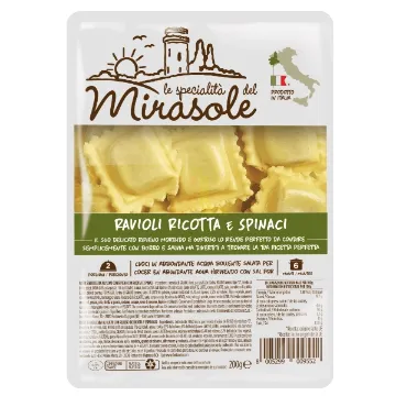 IT. Ravioli 200g E SPINACI - MIRASOLE