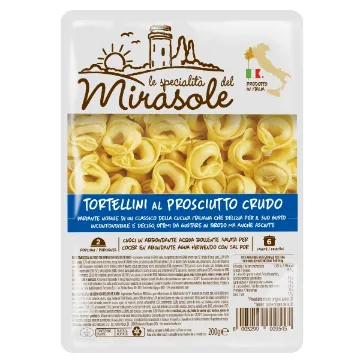 IT. Ravioli 200g PROSCIUTTO CRUDO - MIRASOLE