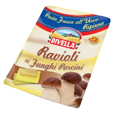 IT. Raviolini Ripieni 250g Funghi Porcini - DIVELLA