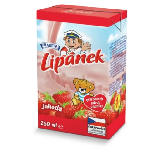 Madeta Lipánek 250ml Jahoda