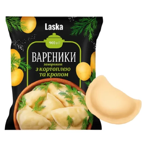UKR Laska Vareniky 900g S Bramborami a Koprem