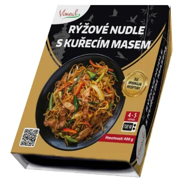 VIMEAL Nudle 400g Rýžové s Kuřecím masem