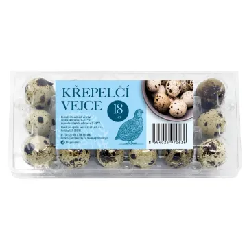 Vejce Košičky 18ks Křepelčí - Chim cút