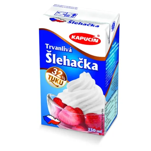 Kapucín Smetana 250ml ke Šlehání Trvanlivá 