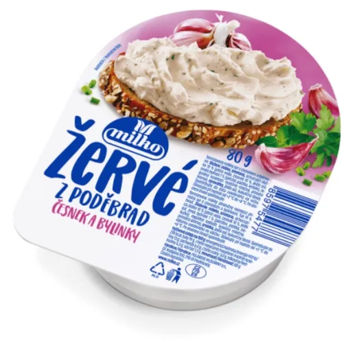 Milko Žervé 80g Česnek a Bylinky