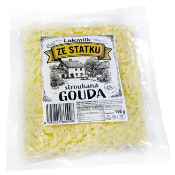 Lakmilk Sýr Strouhaný 100g Gouda 