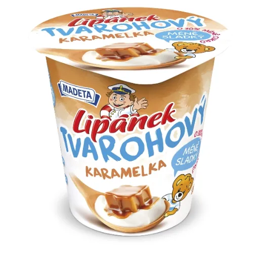 Lipánek Tvarohový 130g Karamelka