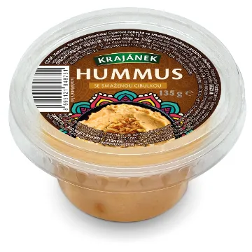Krajánek Hummus 135g se Smaženou cibulkou