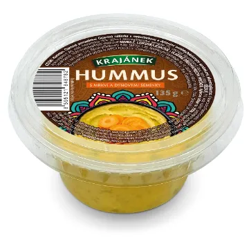 Krajánek Hummus 135g s Mrkví s dýňovými semínky