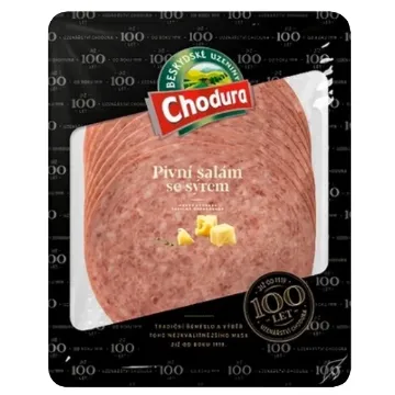 Chodura 100g Pivní Salám se Sýrem