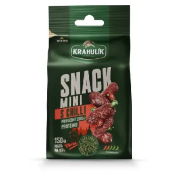 Krahulík Snack Mini 70g s Chilli 
