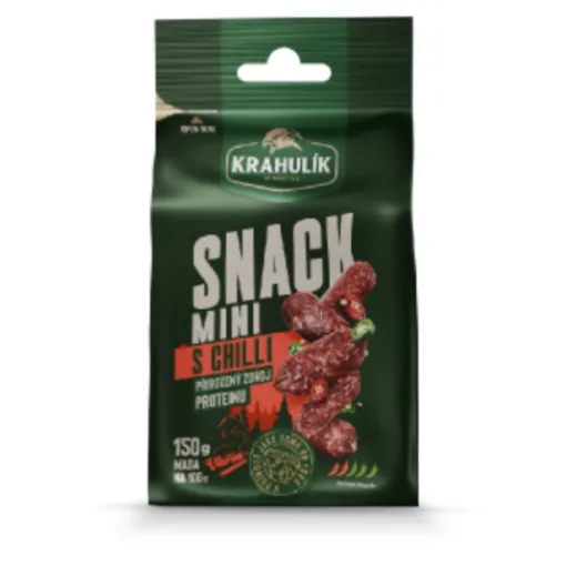 Krahulík Snack Mini 70g s Chilli 