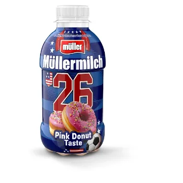 Muller Müllermilch 400g Football Pink Donut