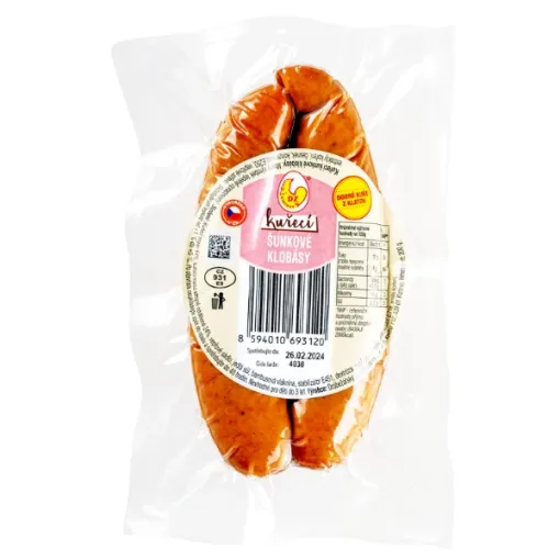 DZ Klatovy Klobásy 200g Kuřecí šunkové