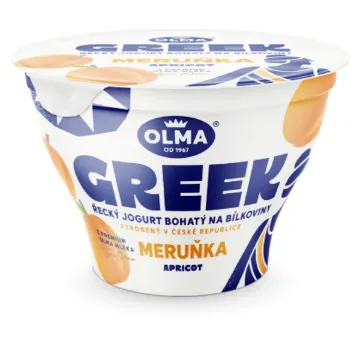Olma Řecký jogurt 140g Meruňka GREEK