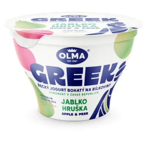 Olma Řecký jogurt 140g Jablko-Hruška GREEK